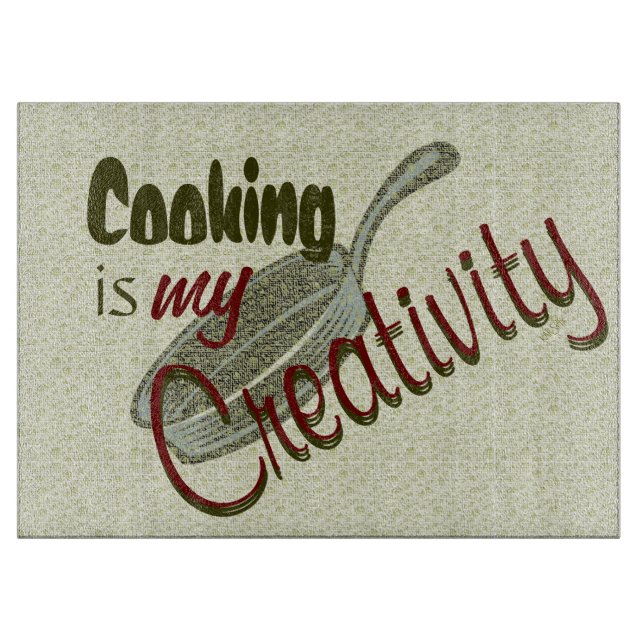 Tabla De Cortar Cocina creativa (Anverso)