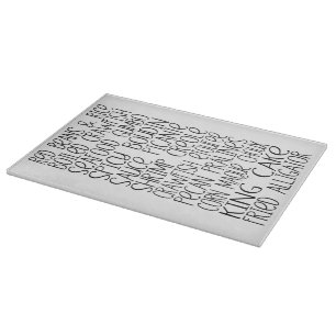 Tabla De Cortar Cocina de Cajun de Comida Louisiana Cajun
