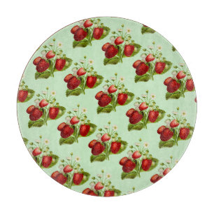 Tabla De Cortar Cocina de Campo de Fresa