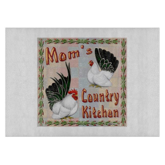 Tabla De Cortar Cocina de campo de mamá (Anverso)