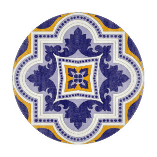 Tabla De Cortar Cocina de Patrón Mediterráneo