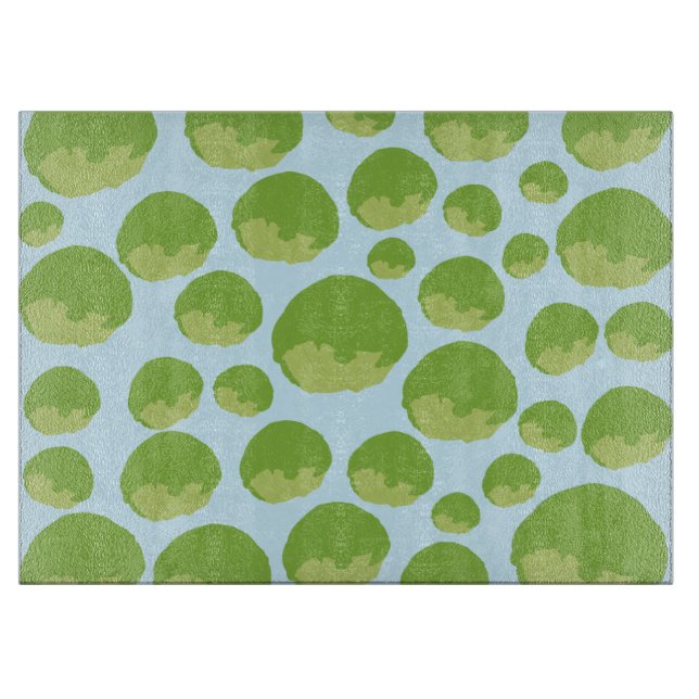 Tabla De Cortar Cocina del patrón lechuga (Anverso)