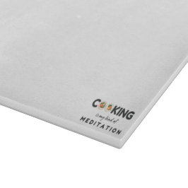 Tabla De Cortar Cocina es mi forma de meditación - Cocina divertid