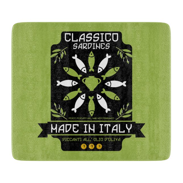 Tabla De Cortar Cocina italiana (Anverso)