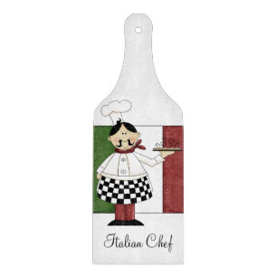 Tabla De Cortar Cocinero italiano #7