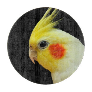 Tabla De Cortar Cockatiel de Lutino