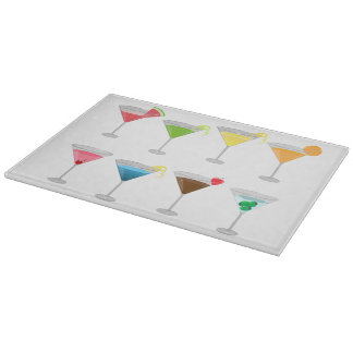 Tabla De Cortar Cócteles de los martinis