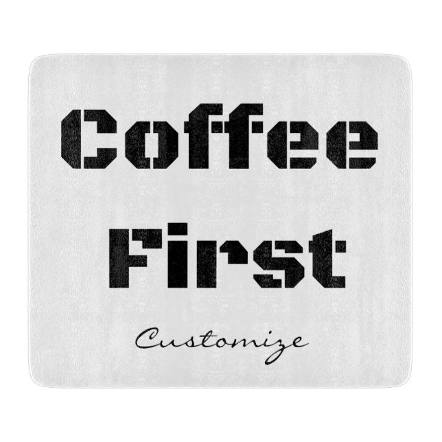 Tabla De Cortar Coffee First Thunder_Cove (Anverso)