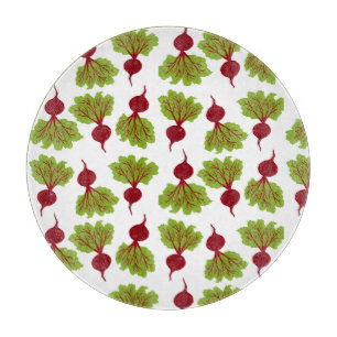 Tabla De Cortar Colección Blanca de Remolacha Fresca