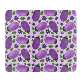 Tabla De Cortar Colección de berenjenas Blush & Bloom - Lila suave
