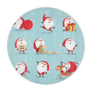 Tabla De Cortar Colección de navidades Santa Claus.