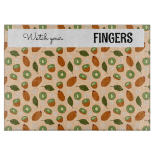 Tabla De Cortar Colección de patrones de cesta de frutas - Kiwi