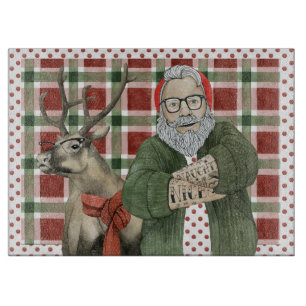 Tabla De Cortar Colección Hipster Santa