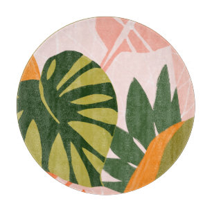 Tabla De Cortar Collage de la selva I