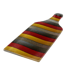 Tabla De Cortar Color-Cromo de la bandera de Alemania