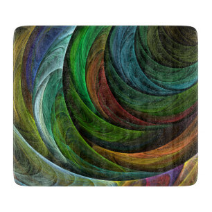Tabla De Cortar Color Glory Moderno Resumen Patrón de arte elegant