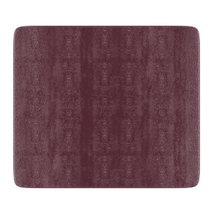 Tabla De Cortar Color sólido de Borgoña