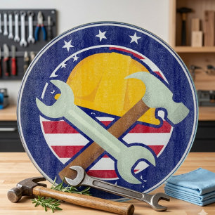 Tabla De Cortar Comerciante Patriota