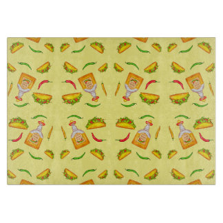 Tabla De Cortar Comida hispana mexicana tacos tequila