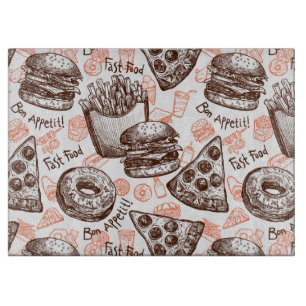 Tabla De Cortar Comida rápida