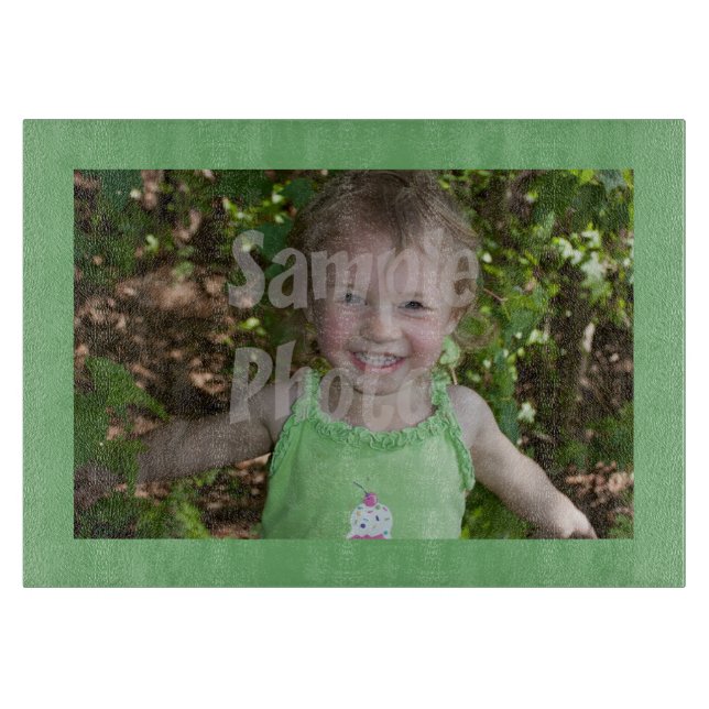 Tabla de cortar con foto personalizada (Anverso)