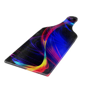 Tabla de cortar con luces coloridas