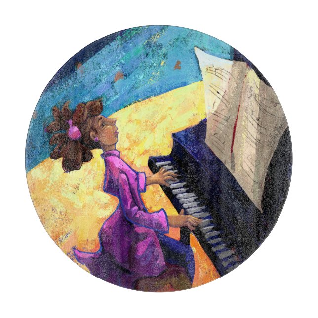 Tabla De Cortar Concierto de piano (Anverso)