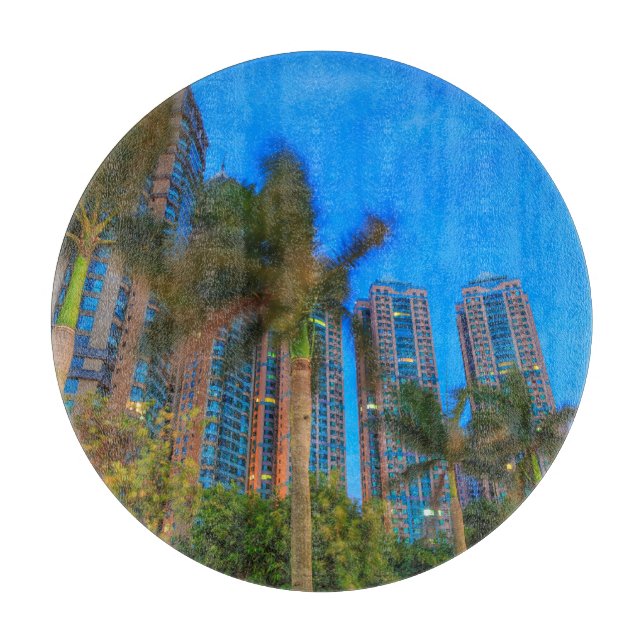 Tabla De Cortar Condominios de lujo en China (Anverso)