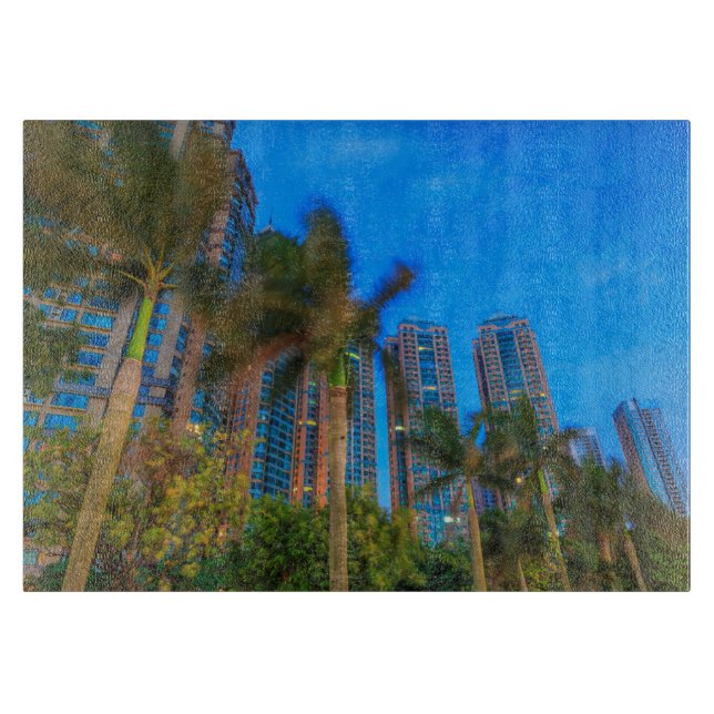 Tabla De Cortar Condominios de lujo en China (Anverso)