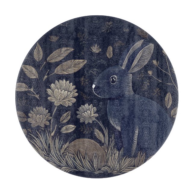 Tabla De Cortar Conejo caprichoso (Anverso)