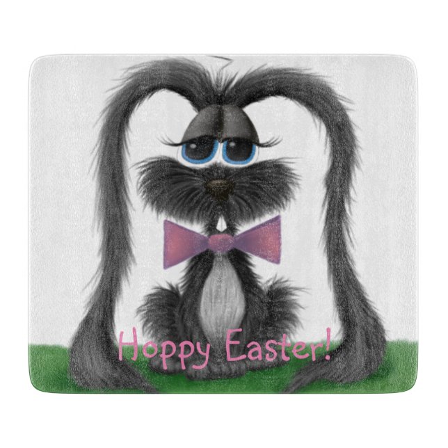 Tabla De Cortar Conejo de conejo conejo adorable (Anverso)