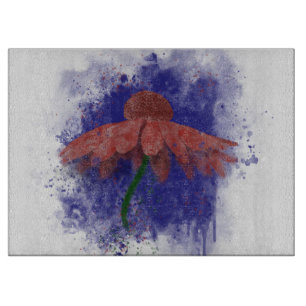 Tabla De Cortar Conflor de color de agua