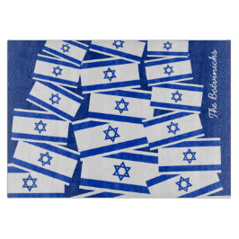 Tabla De Cortar Consejo del Desafío de la Bandera de Israel - pers