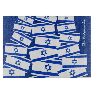 Tabla De Cortar Consejo del Desafío de la Bandera de Israel - pers