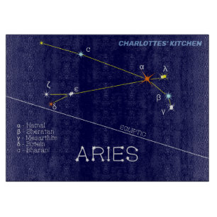 Tabla De Cortar Constellation Aries Zodiac