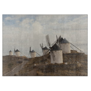 Tabla De Cortar Consuegra, antiguos molinos de viento de La Mancha
