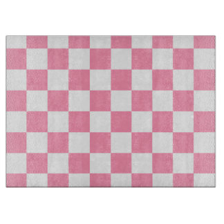 Tabla De Cortar Control rosa y blanco