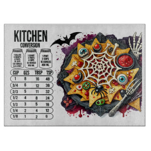 Tabla De Cortar Conversiones de cocina embrujada