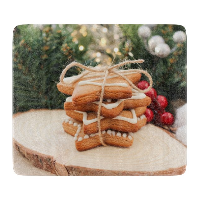 Tabla De Cortar Cookies de Gingerbread (Anverso)