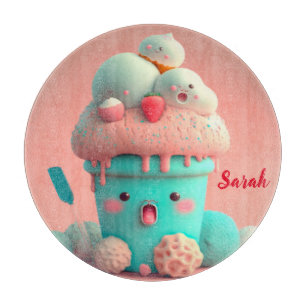 Tabla De Cortar Copa de helados de Kawaii