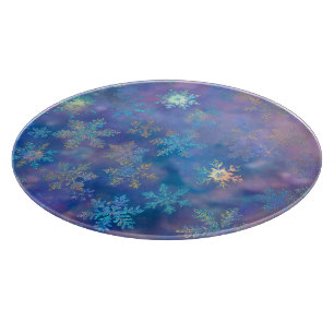 Tabla De Cortar Copos de nieve irlandeses