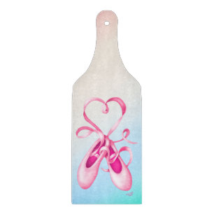 Tabla De Cortar Coquette Ballet Dance Slippers KiniArt