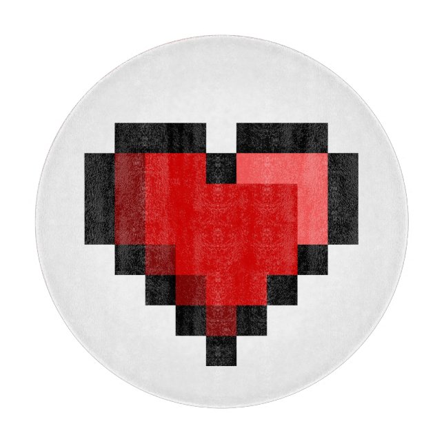 Tabla De Cortar Corazón de amor (Anverso)