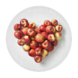 Tabla De Cortar Corazón de Apple