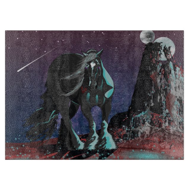 Tabla De Cortar Corazón gitano (Anverso)