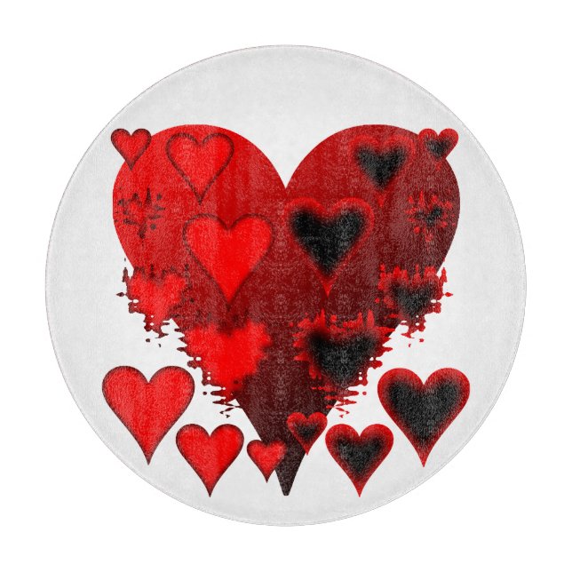 Tabla De Cortar Corazones (Anverso)