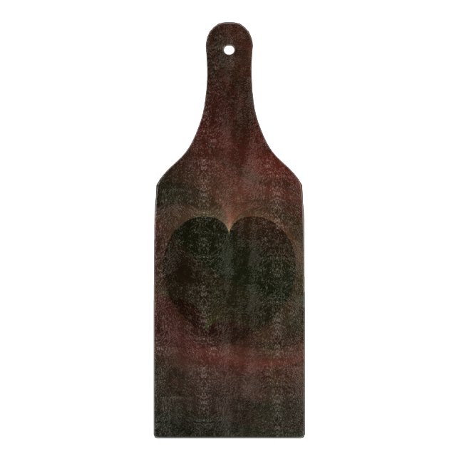 Tabla De Cortar Corazones brillantes (Anverso)