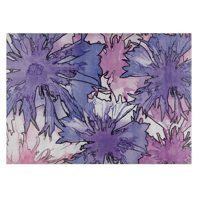 Tabla De Cortar Cornflower Collage (Anverso)