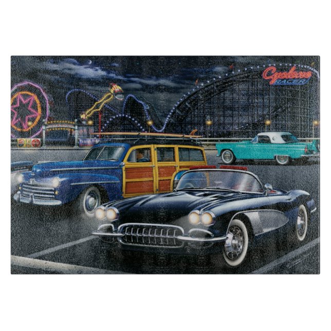 Tabla De Cortar Corredor del ciclón (Anverso)