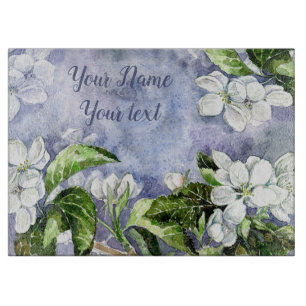 Tabla De Cortar Corte de flor de manzano B